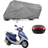 Teksin Kanuni Trex 125 Çantalı Motosiklet Brandası 4 Mevsim Su Geçirmez Motor Brandası