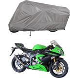 Teksin Kawsaki Ninja ZX-6-R Motosiklet Brandası