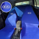 Teksin Kia Ceed 3 Oto Koltuk Servis Kılıfı Mavi Likralı Esnek Tüm Araç Modellerine Uygun Universal - Koltuk Kılıfı