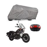 Teksin Kuba Superlight 200 Arka Çanta Uyumlu Motosiklet Brandası