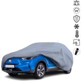 Teksin Mg Zs Ev (2021-) Araba Brandası Miflonlu 4 Mevsim Oto Branda - Suya Dayanıklı - Gri
