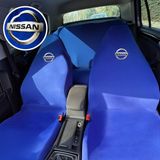 Teksin Nissan Qashqai Oto Koltuk Servis Kılıfı Mavi Likralı Esnek Tüm Araç Modellerine Uygun Universal - Koltuk Kılıfı