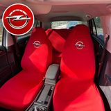 Teksin Opel Astra F Oto Koltuk Servis Kılıfı Krmızı Likralı Esnek Tüm Araç Modellerine Uygun Universal - Kırmızı - Koltuk Kılıfı