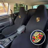 Teksin Porsche Macan Oto Koltuk Servis Kılıfı Siyah Likralı Esnek Tüm Araç Modellerine Uygun Universal - Koltuk Kılıfı