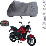 Teksin Salcano Sm 250-4 Çantalı Motosiklet Branda Su Geçirmez Topcase Uyumlu Motor Branda