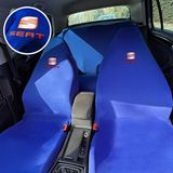 Teksin Seat Altea Oto Koltuk Servis Kılıfı Mavi Likralı Esnek Tüm Araç Modellerine Uygun Universal - Koltuk Kılıfı