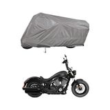 Teksin Victory Chopper Serisi A+ Kalite Gri Motosiklet Brandası