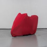 Teksin Yamaha DT 125 Kırmızı Penye Örtü Motorsiklet Brandası
