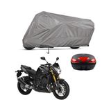 Teksin Yamaha FZ8 Arka Çanta Uyumlu Motosiklet Brandası