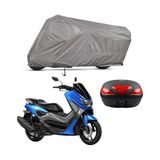 Teksin Yamaha Nmax 125 Arka Çanta Uyumlu Motosiklet Brandası