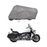 Teksin Yamaha Royal Star XVZ 1300 A+ Kalite Gri Motosiklet Brandası