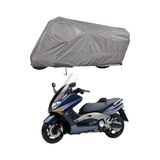 Teksin Yamaha Tmax 500 A+ Kalite Gri Motosiklet Brandası