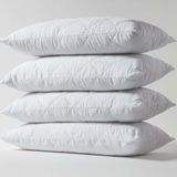 Teksnil Home %100 Pamuk 4 Adet Kapitoneli Yastık Alezi Koruyucu Koruyucu Yastık Kılıfı 50 x 70 cm - 001-Renkli
