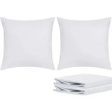 TeksNil Home 2 Adet Fermuarlı Kırlent İç Astarı 5 Ebat Kırlent İçi Yastık Kılıf Astar Milt - 40X40