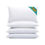 TeksNil Home | 4 ADET BONCUK SİLİKON YASTIK | 900 GRAM | ANTİALERJİK | 50X70 CM | OTEL KALİTESİ