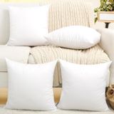 TeksNil Home 4 Adet Kırlent İç Yastık Boncuk Silikon 5 Ebat Premium Koltuk Dekor Yastığı- 45X45