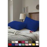 Teksnil Home | Düz Pamuklu 2’Li Parliament Gece Mavisi Yastık Kılıfı | 50 X 70 Cm Kapaklı |