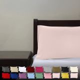 Teksnil Home | Düz Pamuklu 2’li Pudra Yastık Kılıfı | 50 x 70 cm Kapaklı | - 50 x 70