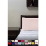 TeksNil Home Düz Pamuklu 2’li Somon Yastık Kılıfı 50 X 70 Cm Kapaklı