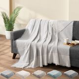 Teksnil Home | Koltuk Kanepe Örtüsü Koruyucu | Koltuk Şalı | 170X200 | Çekyat Örtüsü | GRİ - Gri - 170 x 200 cm