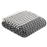 TeksNil Home Siyah Koltuk Kanepe Örtüsü Koruyucu Koltuk Şali 170X200 Çekyat Örtüsü