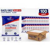 Teksomed 30x80 Steril Gazlı Bez 100 Adet