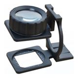 Tekstiiler Için Kumaş Kontrolü Büyüteç Katlanan L 15X Büyütme