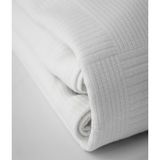 Tekstil Home Pike Pamuklu Çift Kişilik Yatak Örtüsü - Beyaz