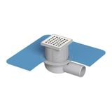 Tekstil Membranlı Paslanmaz Yer Sifonu Süzgeci 15*15 Q70