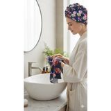 Tekstil Stokları 2 Adet 50X90CM Doğal Pamuktan Üretilme Baskılı Kadife El ve Baş Havlusu - 50 x 90 cm - Karışık