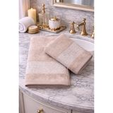 Tekstil Stokları %70 Bambu %30 Pamuk Ipinden 1 Adet 50X90CM 1 Adet 70X140CM Kadın Erkek Banyo Havlusu - 70 x 140 cm - 50 x 90 cm - Kahverengi
