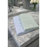 Tekstil Stokları Pamuklu 70X140 cm 2'li Banyo Havlusu - 70 x 140 cm - Yeşil - Mavi