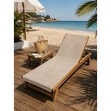 Tekstil Stokları Premium Kalite 70X180 cm 800 gr Doğal Pamuk Ipliğinden Şezlong & Sauna Havlusu - Açık Kahverengi - 70 x 180 cm