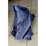 Tekstilci Tay Tüyü Damarlı Kaymaz Altlı Koltuk Kanepe Çekyat Örtüsü - 180 x 220 cm - Lacivert