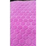 Tekstilci Welsoft Çift Kişilik Battaniye-Yatak Örtüsü-Pike 200 x 225 cm - 200 x 230 cm - Pembe