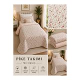 tekstilfabic Yatak Örtüsü TEK kişilik Pike & Battaniye & İnce Yorgan