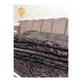 Tekstilsa Süngerli Koltuk Örtüsü Yeni Moda Kahverengi 1adet 210*170 Cm Kaydırmaz Ve Kırışmaz Tasarım