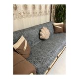 Tekstilsa Süngerli Koltuk Örtüsü Yeni Moda Koyugri Rengi 1adet 210*170 Cm Kaydırmaz Ve Kırışmaz Tasarım