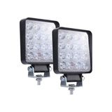 Tekstore Off Road Sis Farı - Lamba 16 Led Kare Çalışma Lambası 2 Adet