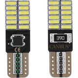 Tekstore T10 24 LED Park Ampülü, Tavan, Plaka Ampülü (2 Adet) Canbus'lı