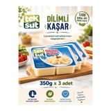 Teksüt Dilimli Kasar 350 gr x 3 adet