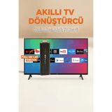 Tekvora Android Tv Stick | 4K Destekli | Android 14 | Dual Wifi | Bluetooth | Akıllı Tv Çözümü - renk