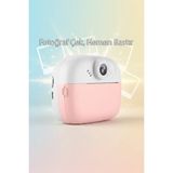 Tekvora Çocuklar Için Anında Baskı Özellikli Dijital Fotoğraf Makinesi | Termal Baskı | Video Kayıt | Zoomlu - Pembe