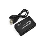 TEKZONE 26 in 1 Çoklu Kart Okuyucu Usb Sd Sdhc Mini Micro Sd Memory Stick Duo M2 Mmc Xd CF