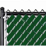 Tel Koruma Kapatma Gizlilik Bantları Pvc Çit Şeridi (50 Metre) (5cm Yeşil)