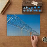 Tel Örgü - Çit Tasarımı 240 Parça Ahşap Puzzle Ahşap Kutuda MP02494