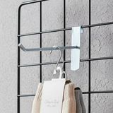 Tel Pano Askı Teli - (Pakette 10 Adet) - Uzunluk: 25 cm - Metalik Gri - Ürün-Uzunluk: 25 cm
