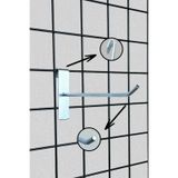 Tel Pano Kancası 30 cm - Askı Kanca Raf Askısı Raf Aksesuar Tel Askı Çorap Kancası (10)