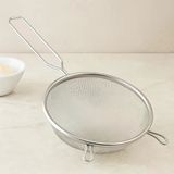 Tel Süzgeç 20 Cm Metal Saplı Kulaklı