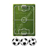 telaşe memuru Futbol Sahası - Yeşil Stadyum Pasta Baskısı - Yenilebilir Kağıt Pasta Baskısı - Model 3